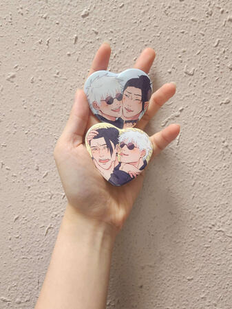 stsg heart buttons